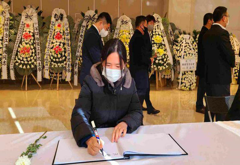 众多在韩中国侨胞悼念江泽民主席 众多在韩中国侨胞悼念江泽民主席