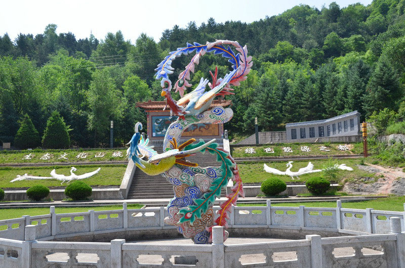 这个冬天来甘肃平凉华亭双凤山览冬景听故事