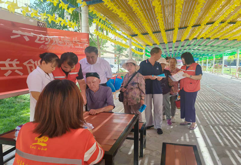 和硕县卫健委开展“党建领航•暖心护残”志愿服务活动 和硕县卫健委开展“党建领航•暖心护残”志愿服务活动