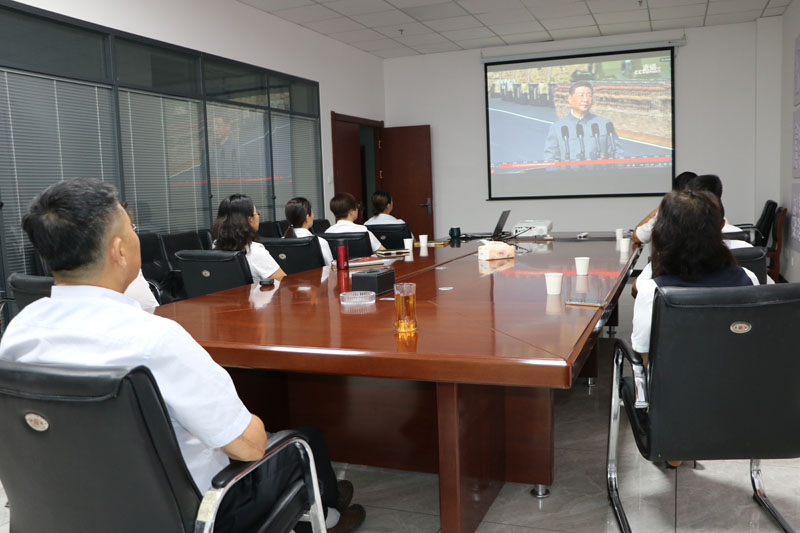 阅兵精神激荡人心 城发团队砥砺前行