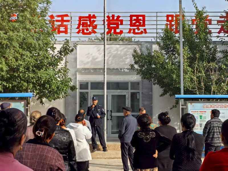 库尔勒市司法局英下司法所:国旗下普法讲堂 筑牢法治思想根基 库尔勒市司法局英下司法所:国旗下普法讲堂 筑牢法治思想根基
