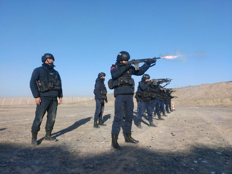 库尔勒市公安局:冰天砺剑淬忠诚 实战练兵铸铁军